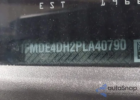 2023 Ford Bronco Heritage Edition из США, поврежденный, VIN 1FMDE4DH2PLA40790